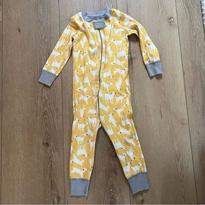 3 for $12 // Hanna Andersson zip up pajamas 80cm // 18-24 months